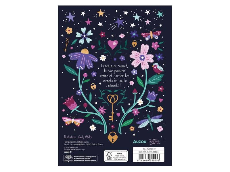 achat Mon carnet secret - Joli bijou