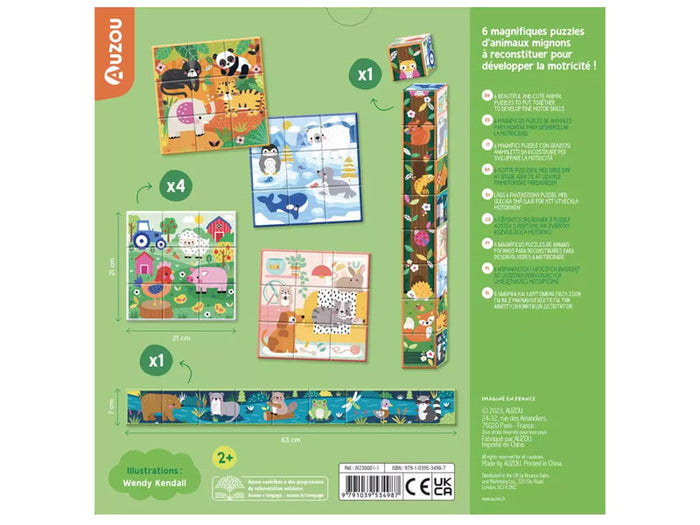 Achat Mes cubes puzzle - Animaux mignons
