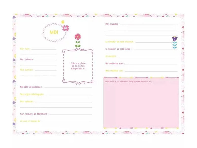 achat Mon carnet secret licorne - Auzou