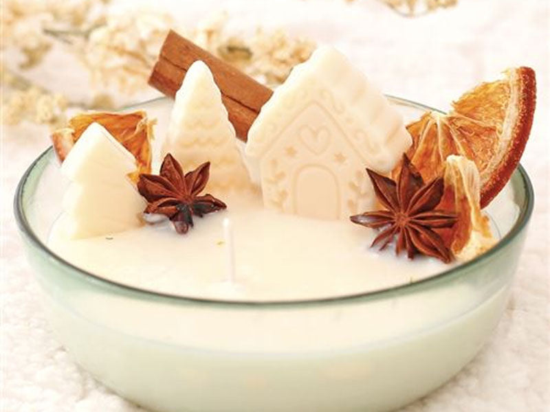 achat Kit DIY bougie Hiver gourmand
