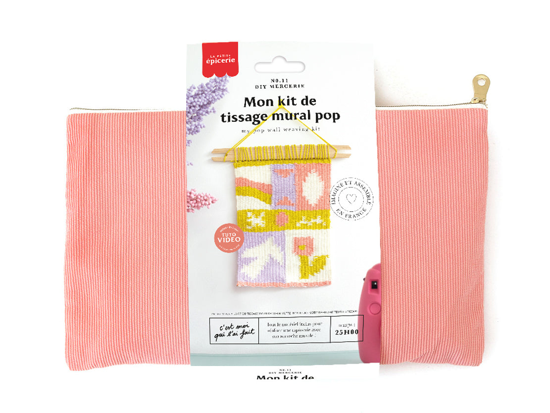 Achat Kit DIY Mercerie - Mon tissage mural - Pop