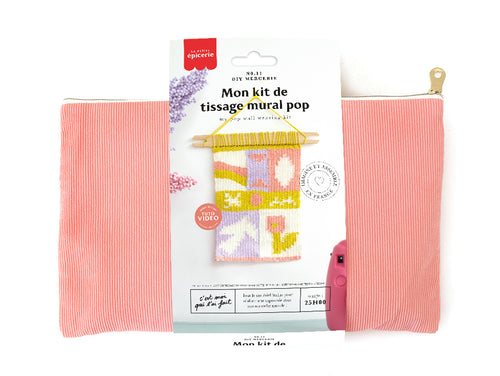 Achat Kit DIY Mercerie - Mon tissage mural - Pop