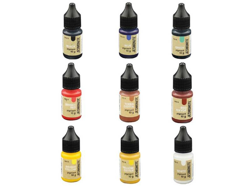 Achat Set de 13 pigments pour Jesmonite - 10 gr