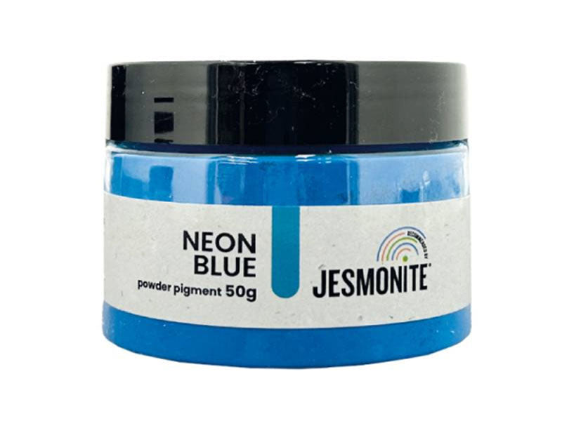 Achat Pigment fluo bleu en poudre pour Jesmonite - 50 gr