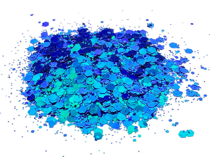 Achat Paillettes pour Jesmonite 15 gr - Bleu marine
