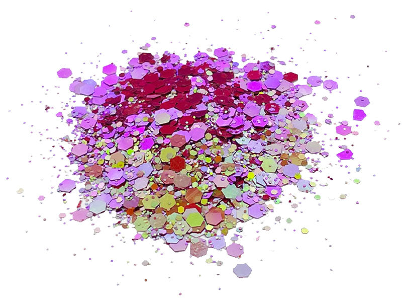 Achat Paillettes pour Jesmonite 15 gr - Fuchsia