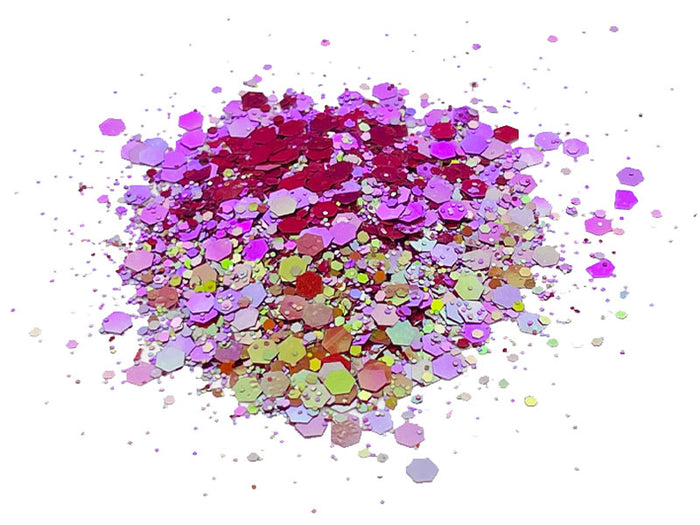 Achat Paillettes pour Jesmonite 15 gr - Fuchsia