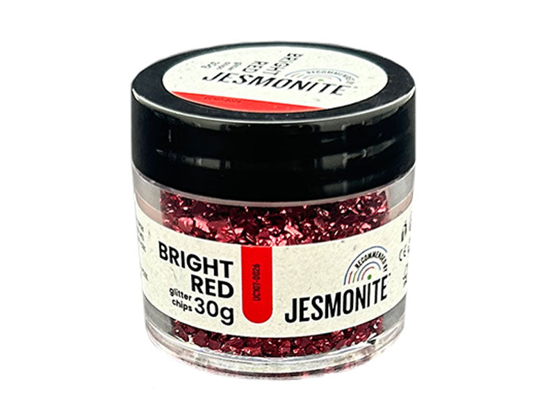 Achat Éclats de paillettes pour Jesmonite 30 gr - Rouge vif