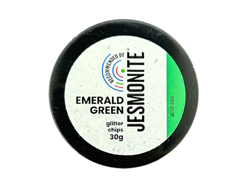 achat Éclats de paillettes pour Jesmonite 30 gr - Vert émeraude