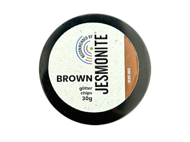 Achat Éclats de paillettes pour Jesmonite 30 gr - Brun