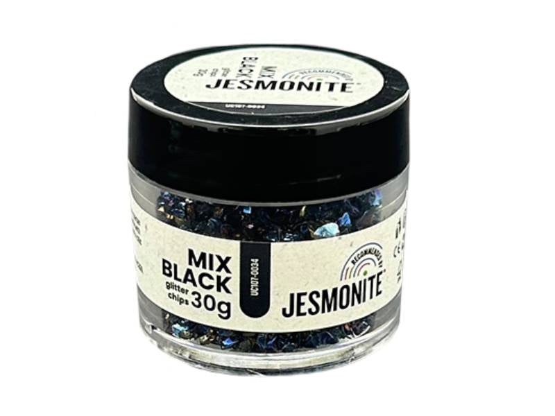 Achat Éclats de paillettes pour Jesmonite 30 gr - Mix de noir