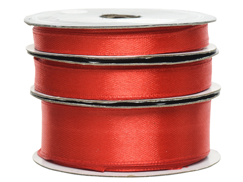 Achat Lot de 3 rubans pour emballage cadeaux - stin rouge