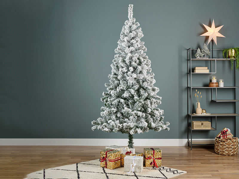 Sapin artificiel enneigé - Robinj - 180 cm