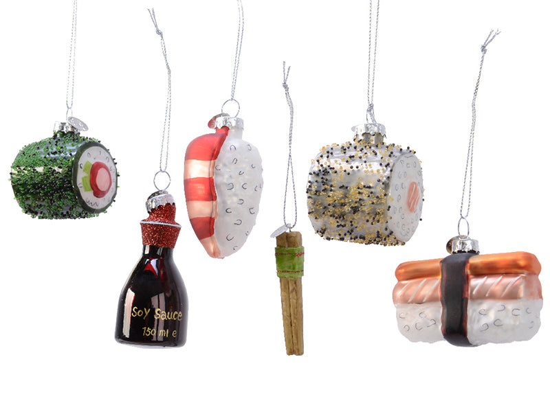 Achat Boule de Noël en verre - maki