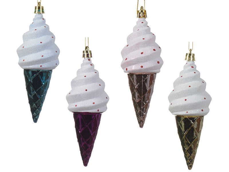 achat Boule de Noël incassable - glace à l'italienne - aléatoire