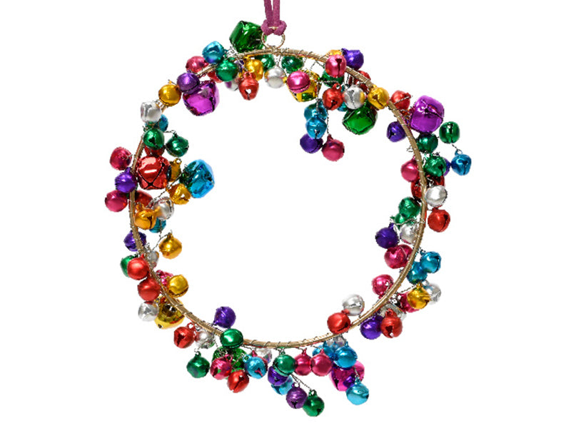 Achat Suspension figurine à grelots multicolores