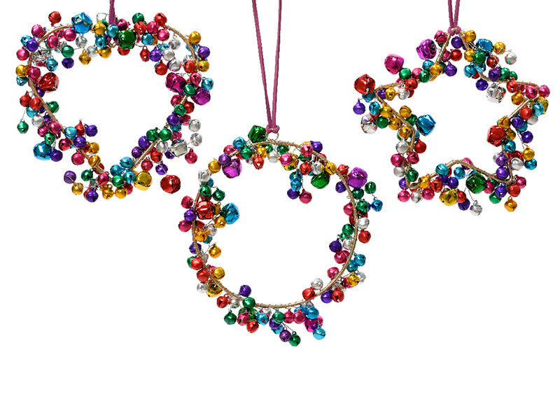 Achat Suspension figurine à grelots multicolores