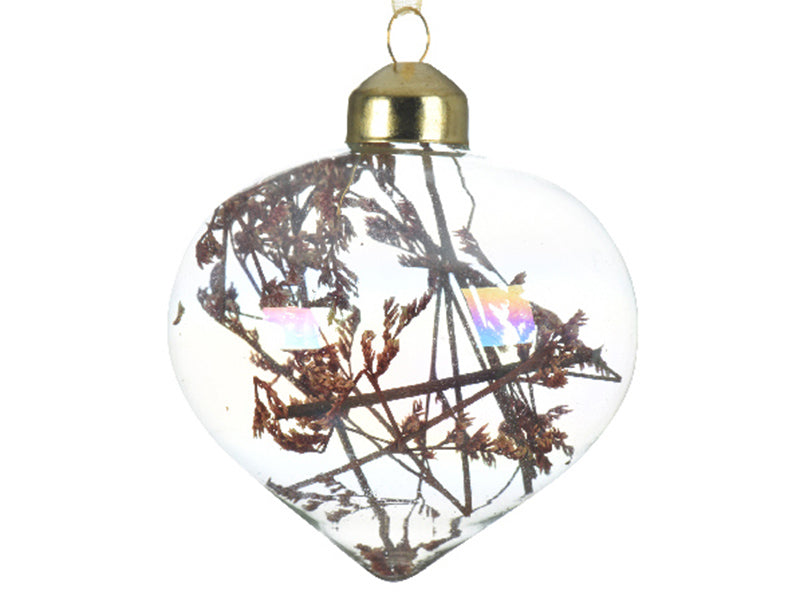 Achat Boule de Noël en verre - forme aléatoire