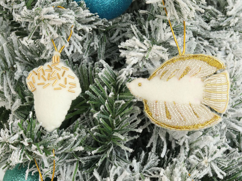 Achat Kit DIY Mercerie - Mes décorations de Noël en feutrine