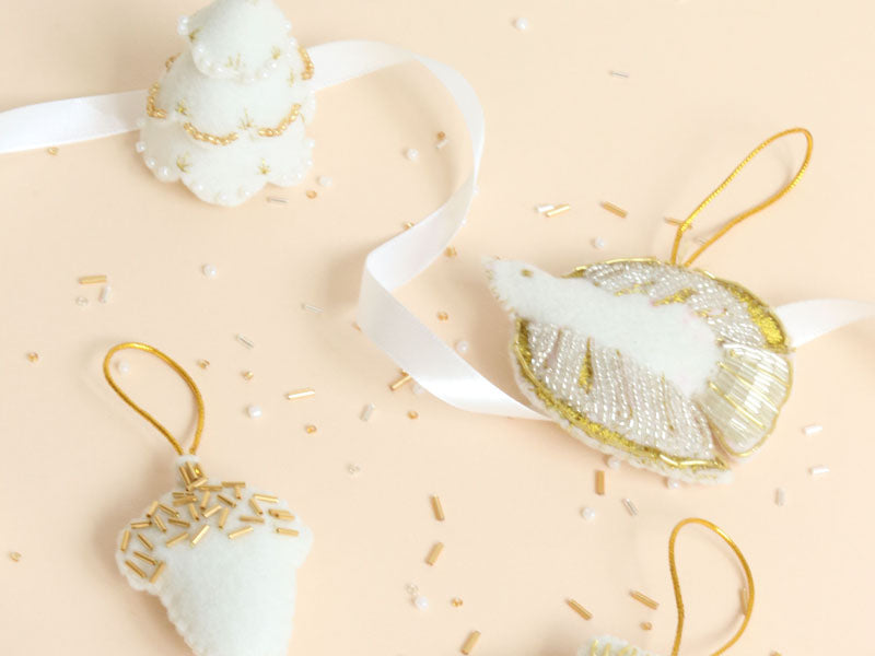 achat Kit DIY Mercerie - Mes décorations de Noël en feutrine