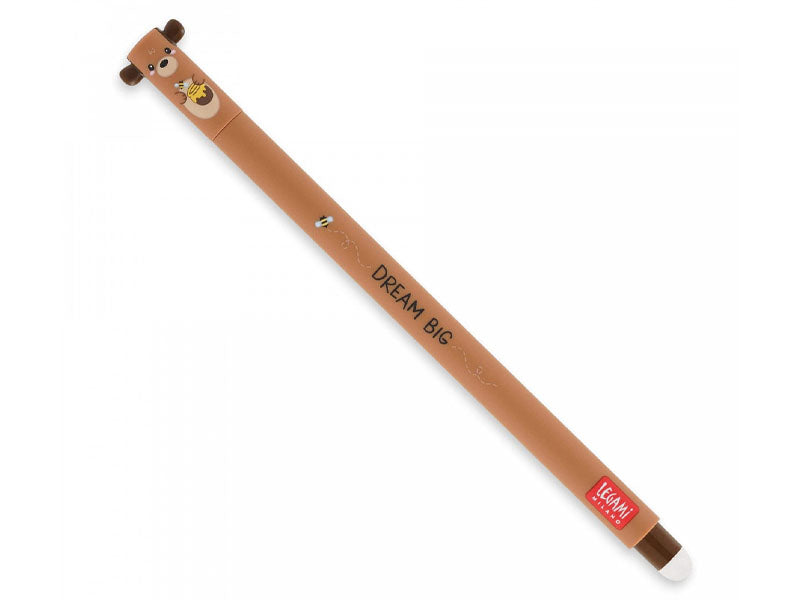 Achat Stylo à encre gel rouge effaçable - Ourson