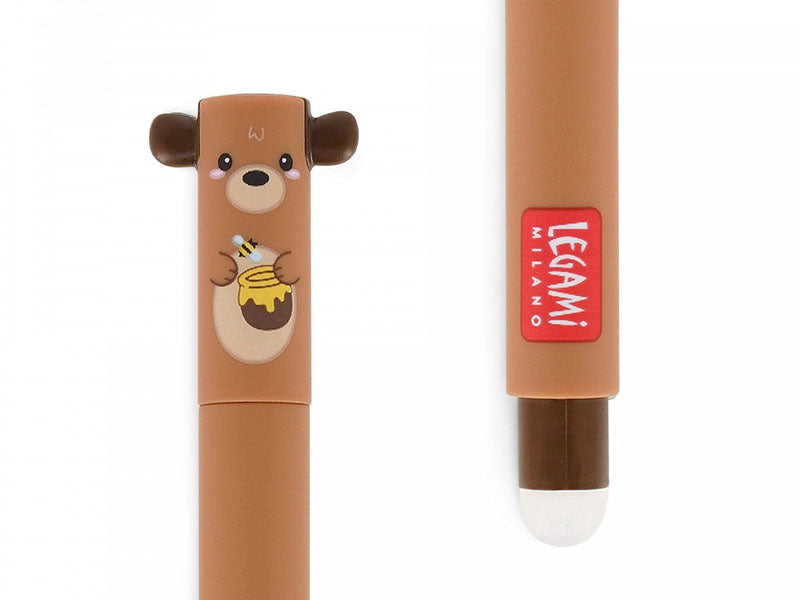 achat Stylo à encre gel rouge effaçable - Ourson