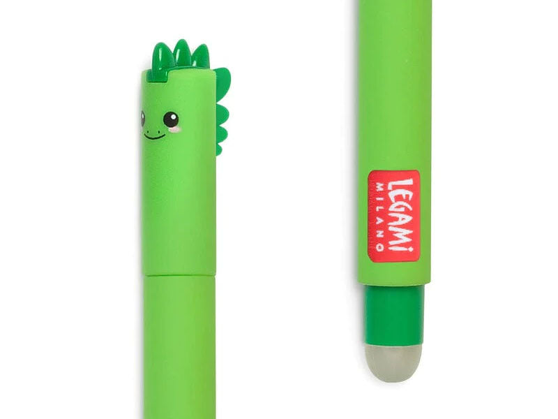 achat Stylo à encre gel verte effaçable - Dinosaure