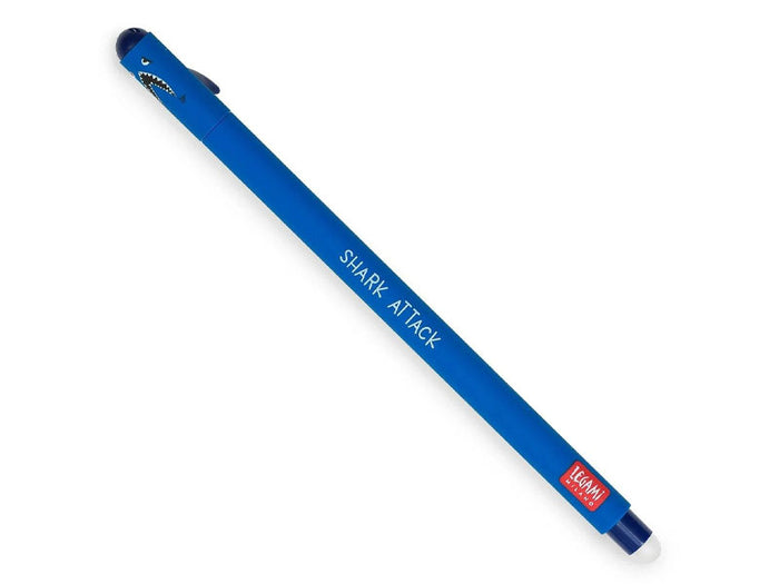 Achat Stylo à encre gel bleue effaçable - Requin