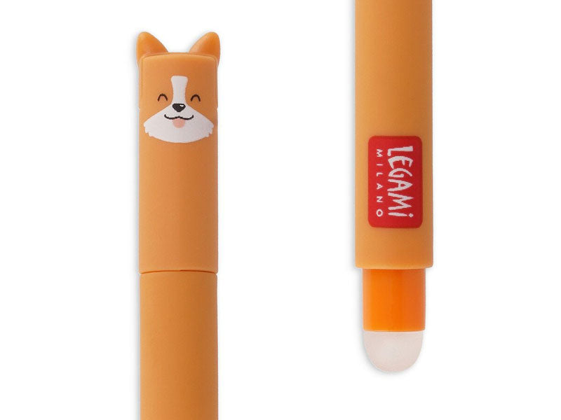 achat Stylo à encre gel noire effaçable - Corgi
