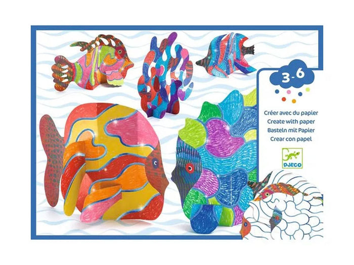 Achat Coffret DIY Créer avec du papier - Sous les ondes