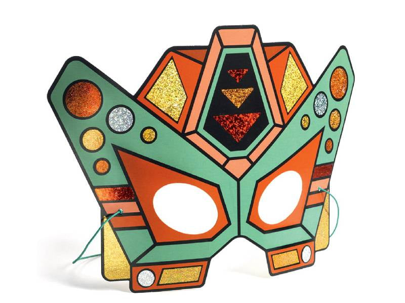Achat Coffret DIY Masques super robots à métalliser