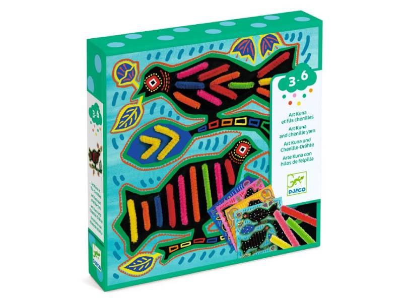 Achat Coffret DIY Art Kuna et fils chenilles