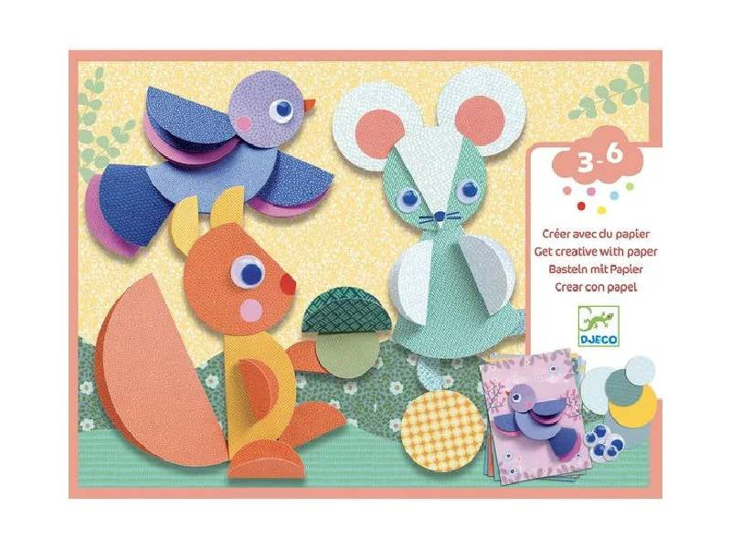 Achat Coffret DIY Créer avec du papier - Ronds et ronds