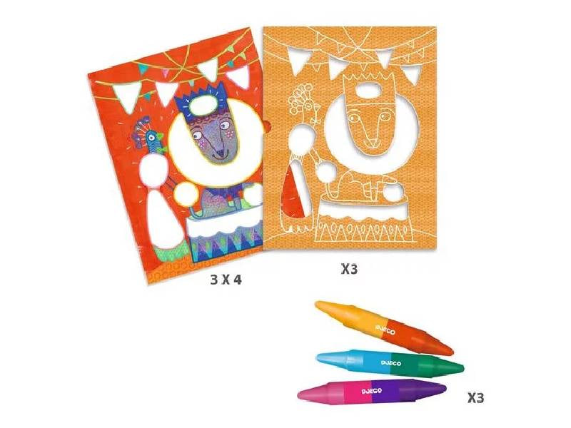 achat Coloriage pour les tout-petits - Funambule et balles
