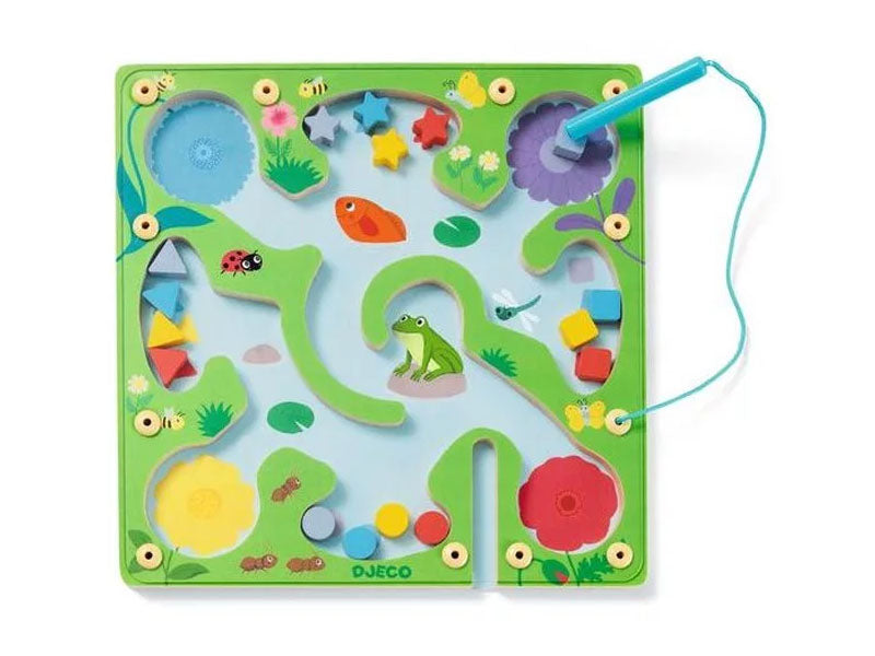 Achat Jeu éductaif en bois - Labyrinthe Frogy Maze