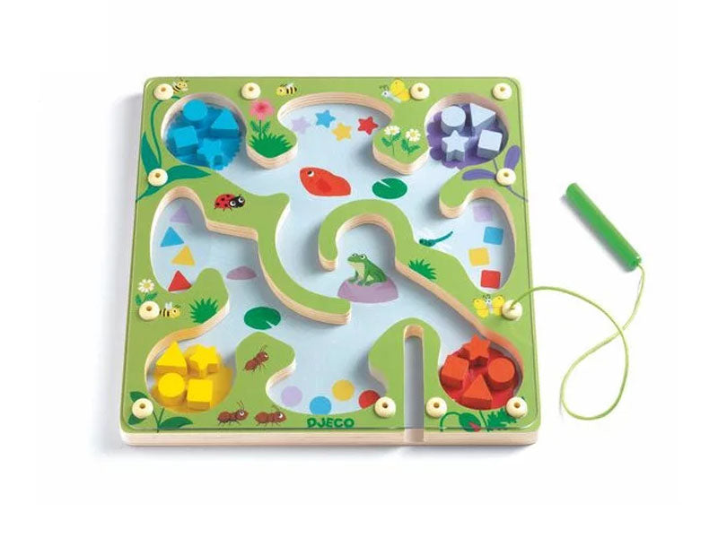 achat Jeu éductaif en bois - Labyrinthe Frogy Maze