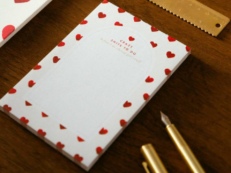 Achat Bloc-notes Heart - ATWS