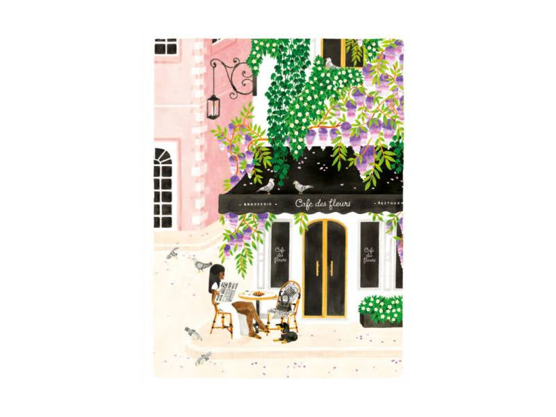 Achat Affiche aquarelle - Paris - 18 x 24 cm - ATWS