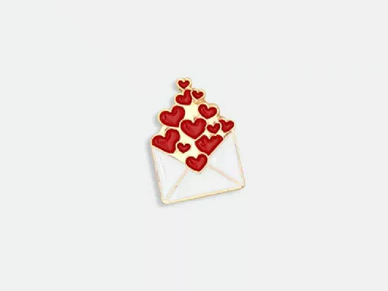 Achat Pin's Hearts Envelop - ATWS