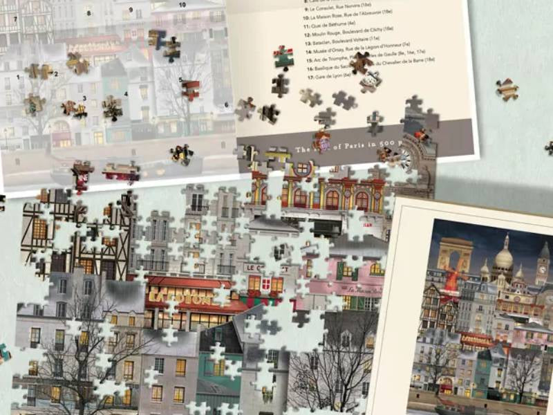 Achat Puzzle Christmas Paris - 500 pièces