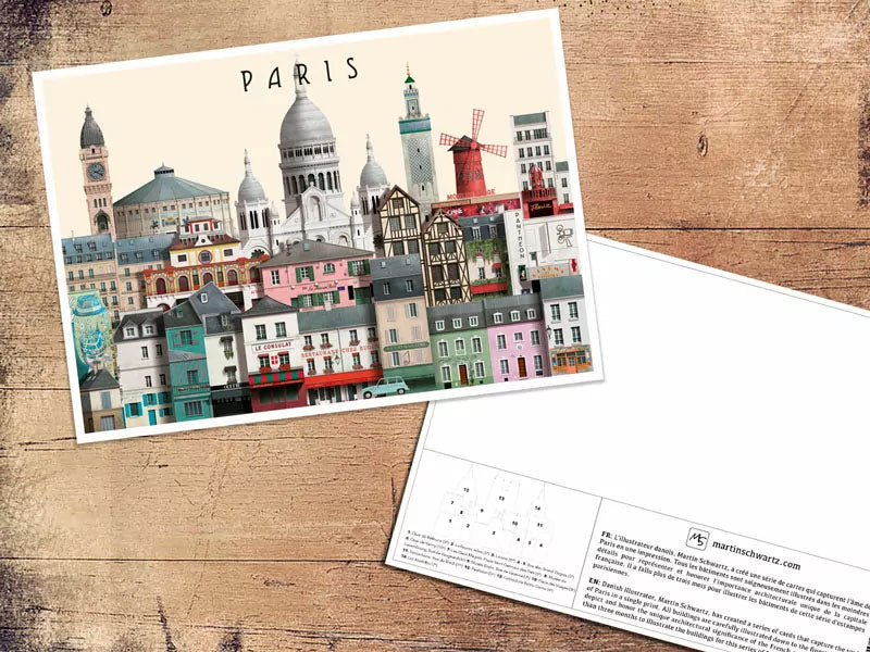 achat Carte postale A5 Paris III - Martin Schwartz