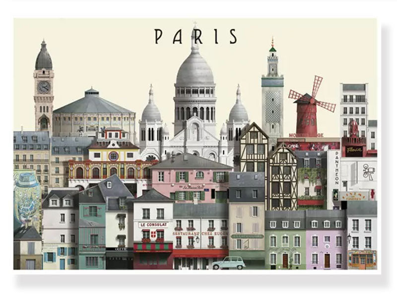 Achat Carte postale A5 Paris III