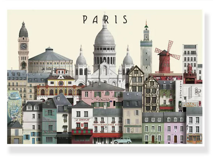 Achat Carte postale A5 Paris III - Martin Schwartz