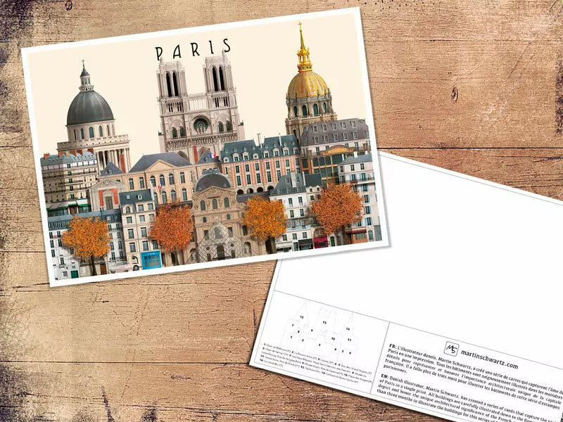 achat Carte postale A5 Paris I - Martin Schwartz