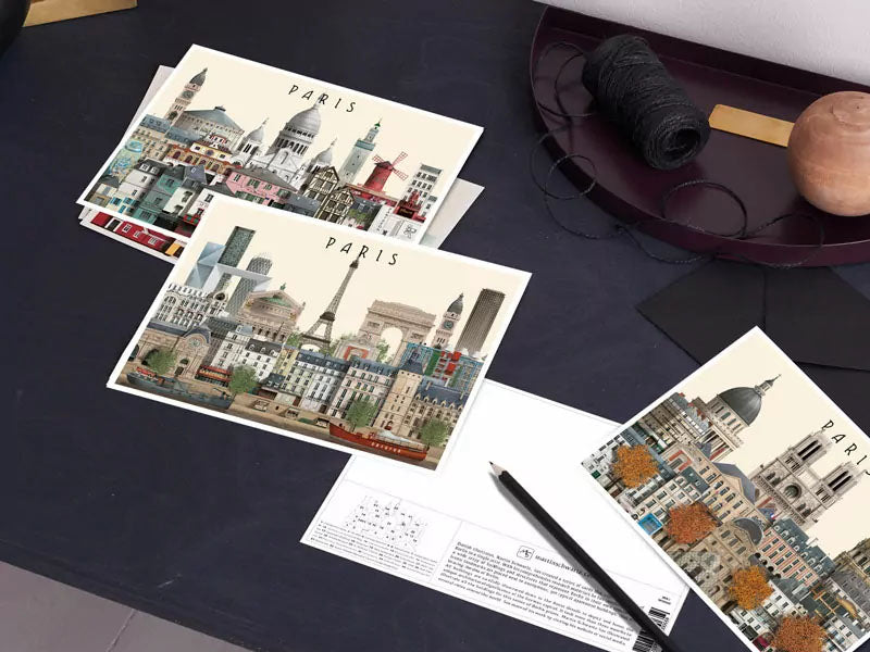 achat Carte postale A5 Paris I - Martin Schwartz