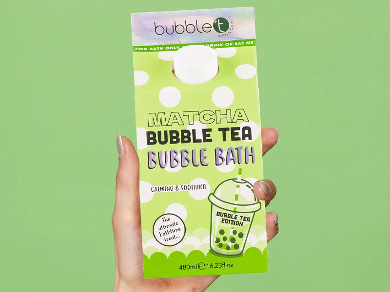 Achat Bain moussant au Matcha - 480 ml - Bubble T Cosmetics