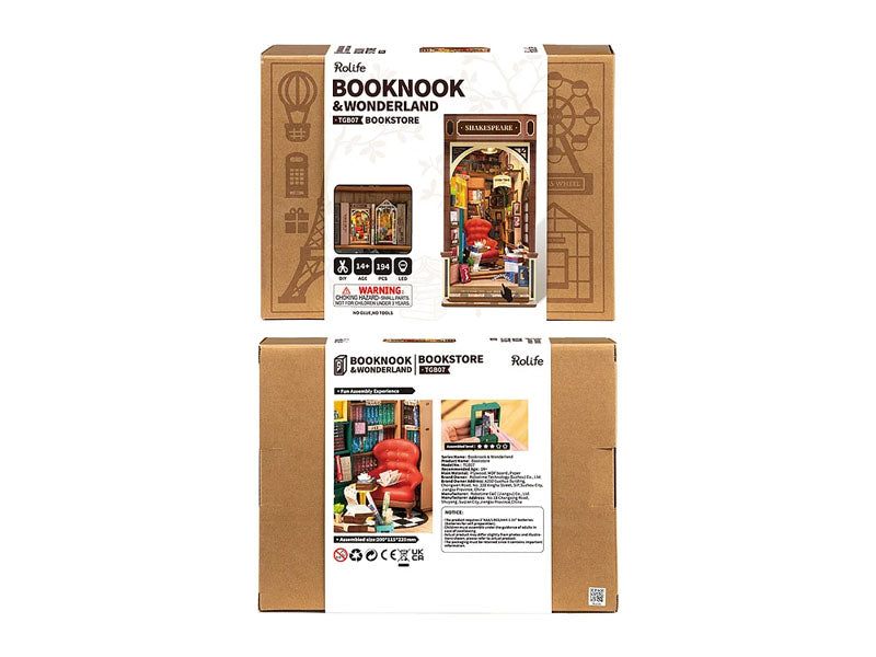 achat Book Nook - Pièce miniature - Bookstore
