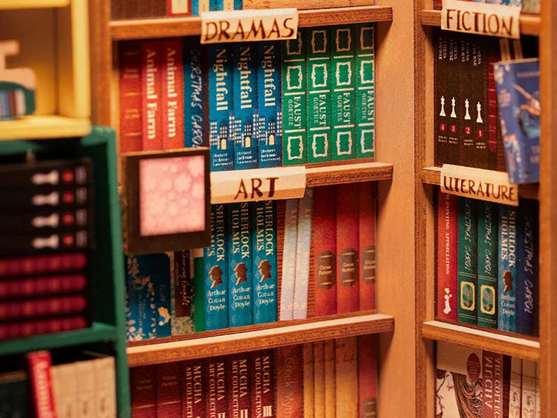 achat Book Nook - Pièce miniature - Bookstore