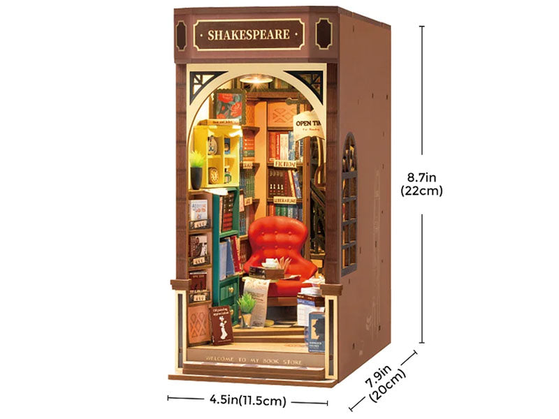 achat Book Nook - Pièce miniature - Bookstore