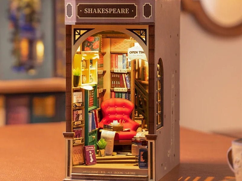 achat Book Nook - Pièce miniature - Bookstore
